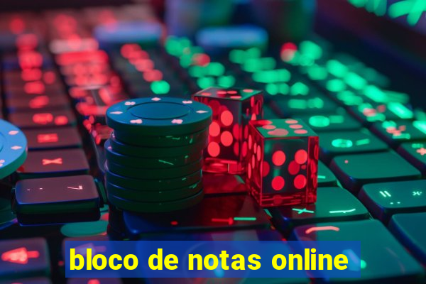 bloco de notas online